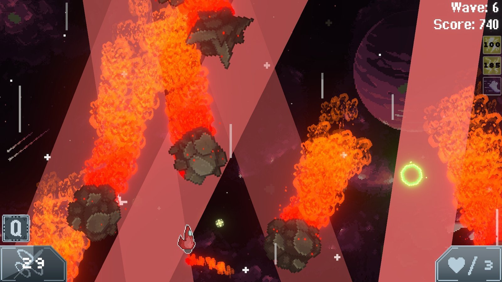BitBeasts screenshot 3 — pixel art űr